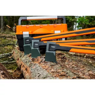 NEO TOOLS sekira 27-030, skupna teža 650g, teža glave 400g, dolžina sekire 35,5cm