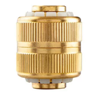 NEO TOOLS Spojka za fiksni cevni priključek, 3/4" medenina, zlata, 15-737