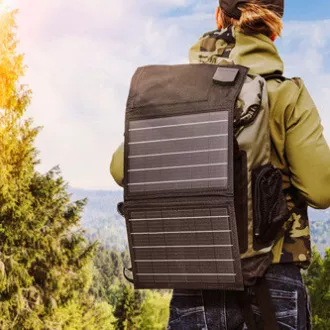 Prenosni solarni panel s polnilnikom, Neo Tools, 15 W, 90-140