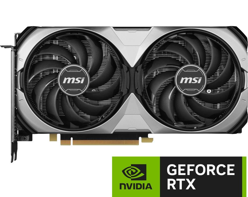 MSI VGA NVIDIA GeForce RTX 4070 VENTUS 2X E 12G OC, 12G GDDR6X